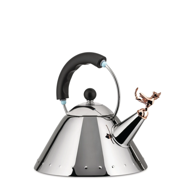 Alessi Kettle - Tea Rex - Black - 2 Lt.