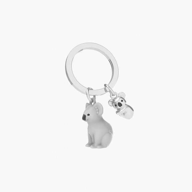 Key Ring - Mother and Baby Koala